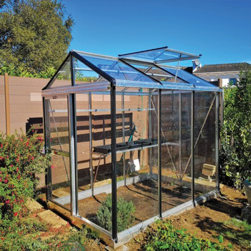 Serre en verre et aluminium Komat