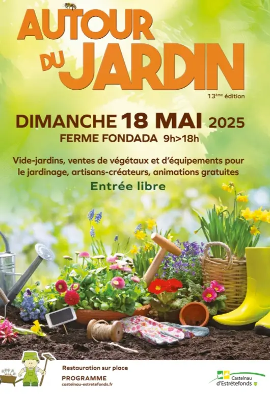 Autour du jardin Castelnau d'Estretefonds