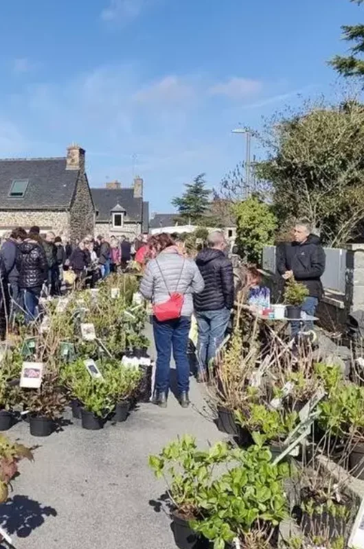 Marché régional aux plantes d'Andel (Côtes d'Armor)