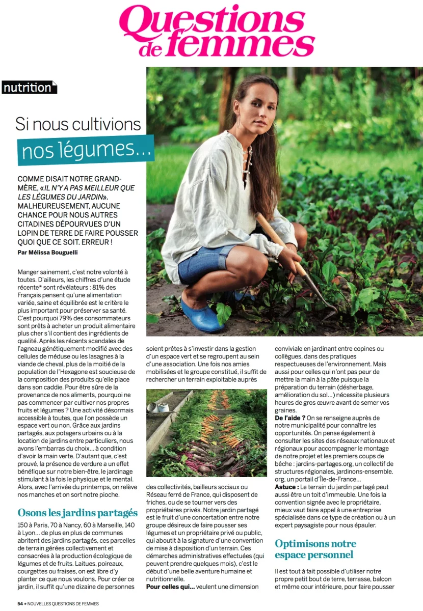 Article Nouvelles Questions de Femmes
