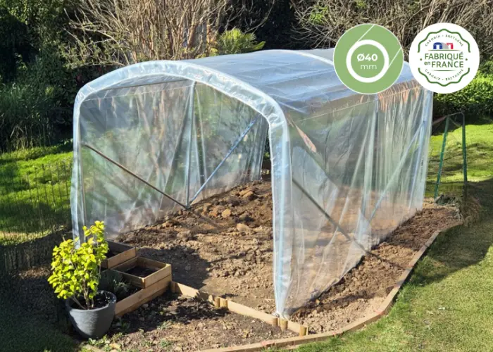 Abri &agrave; tomates Serre en Direct