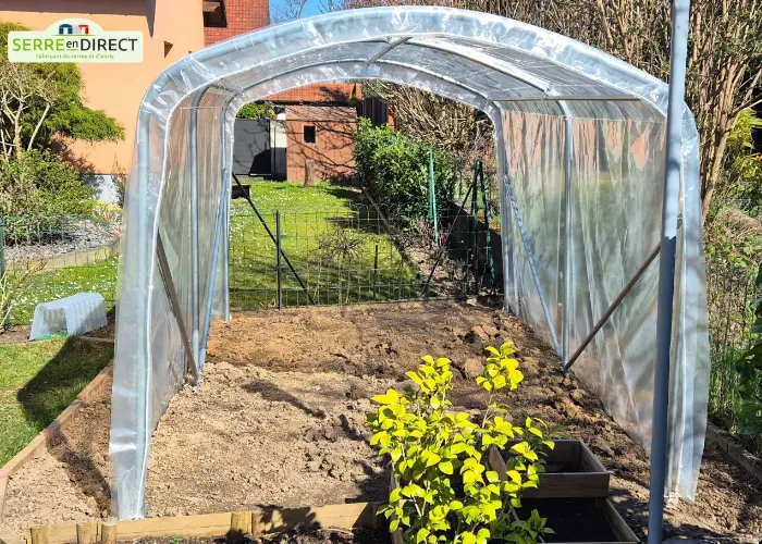 Abri &agrave; tomates Serre en Direct