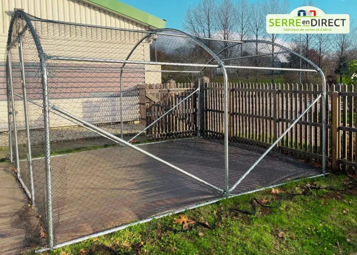 Tunnel poulailler Serre en Direct