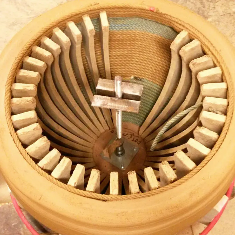 Poterie à la corde aux Poteries Jamet