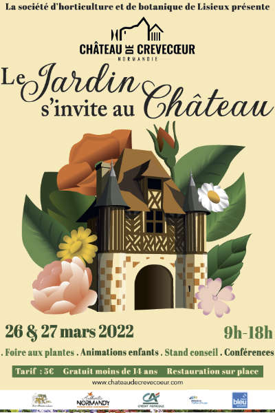 Le jardin s'invite au Château de Crevecoeur