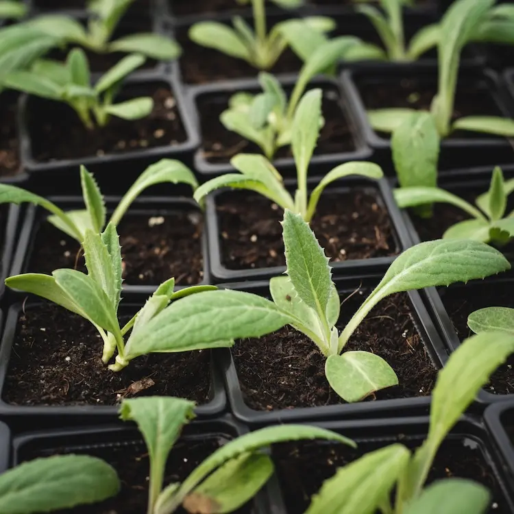 Les plants potagers en croissance !