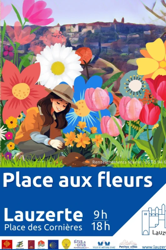 Place aux fleurs