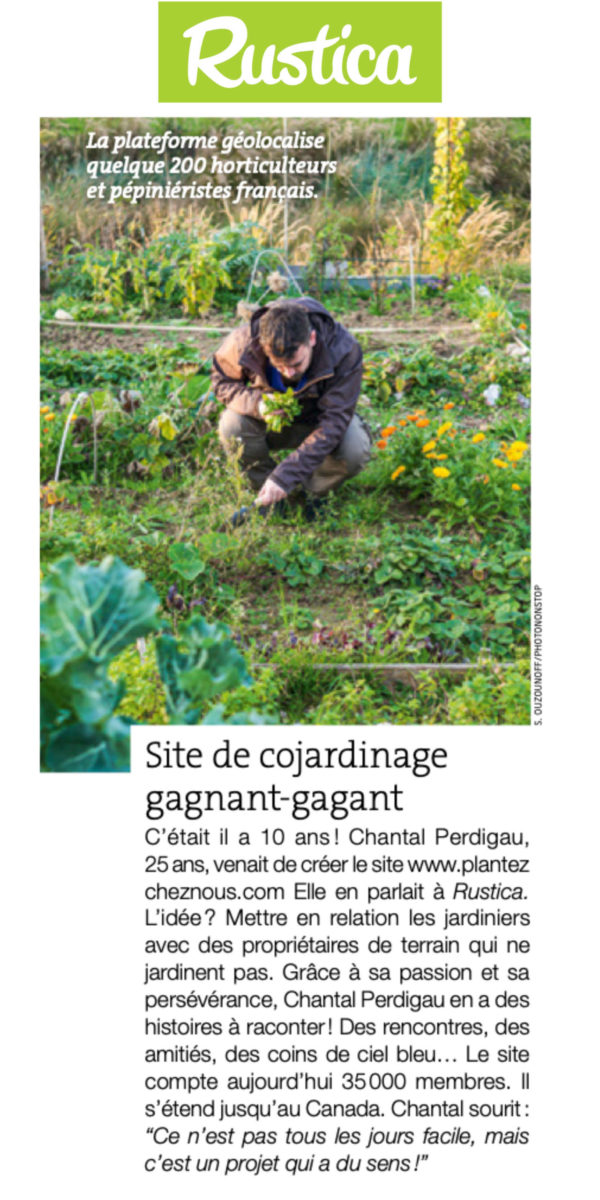 Article Rustica Printemps 2021