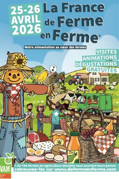 Affiche La France de Ferme en Ferme