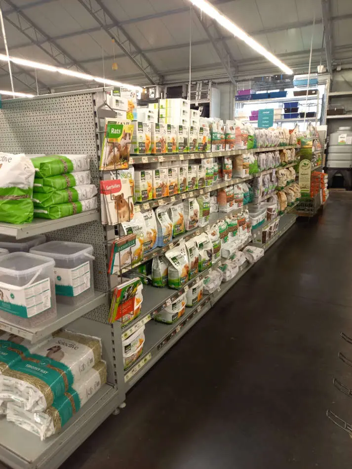 L'espace animalerie de la Jardinerie Favennec