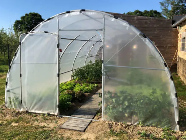 Serre tunnel de France Serres
