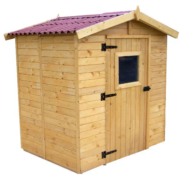 Abri de jardin 1,6 m x 1,6 m