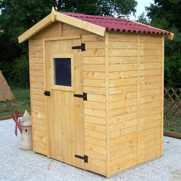 Abri de jardin 1,6 m x 1,6 m