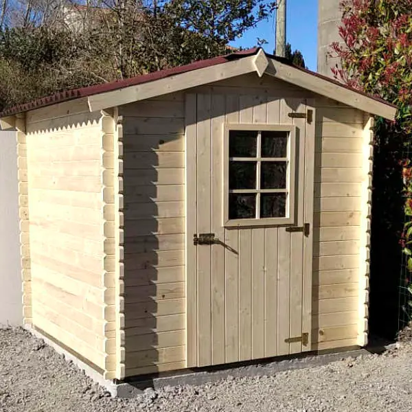 Abri de jardin Vendée 2 m x 2 m