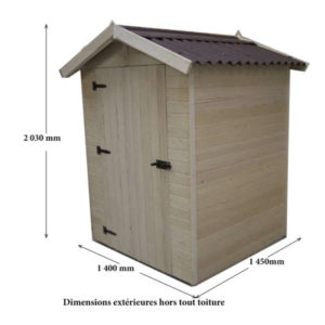 Abri de jardin 1,2 m x 1,2 m – Image 5