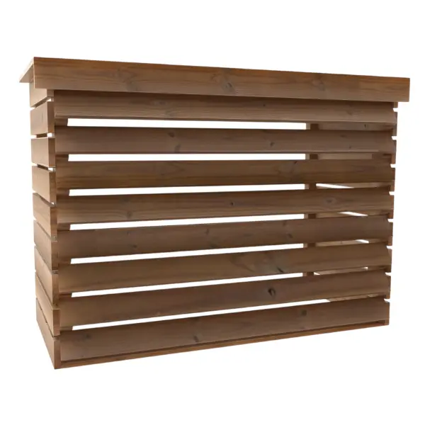 Cache clim en bois