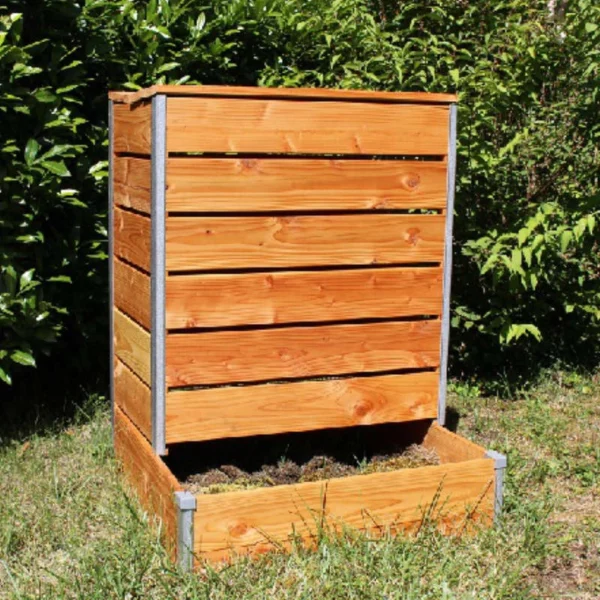 Composteur en bois grand modèle