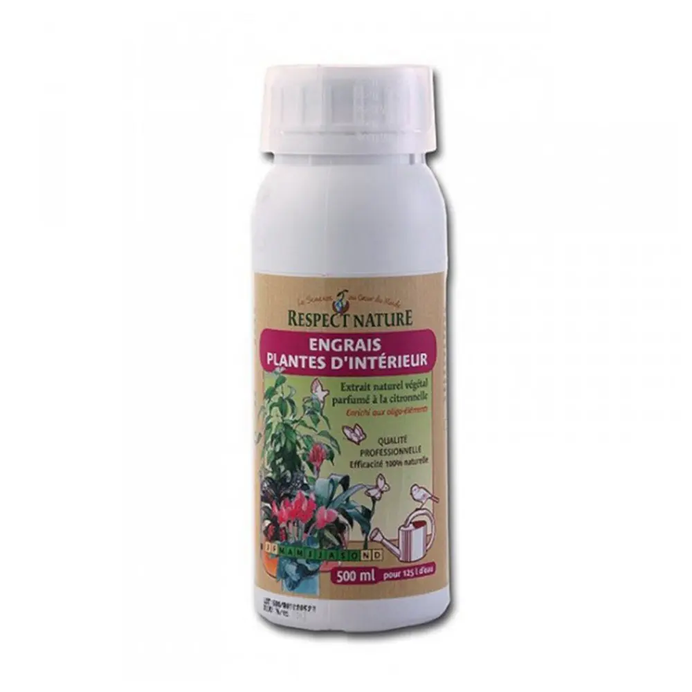 Engrais naturel pour plantes d'intérieur