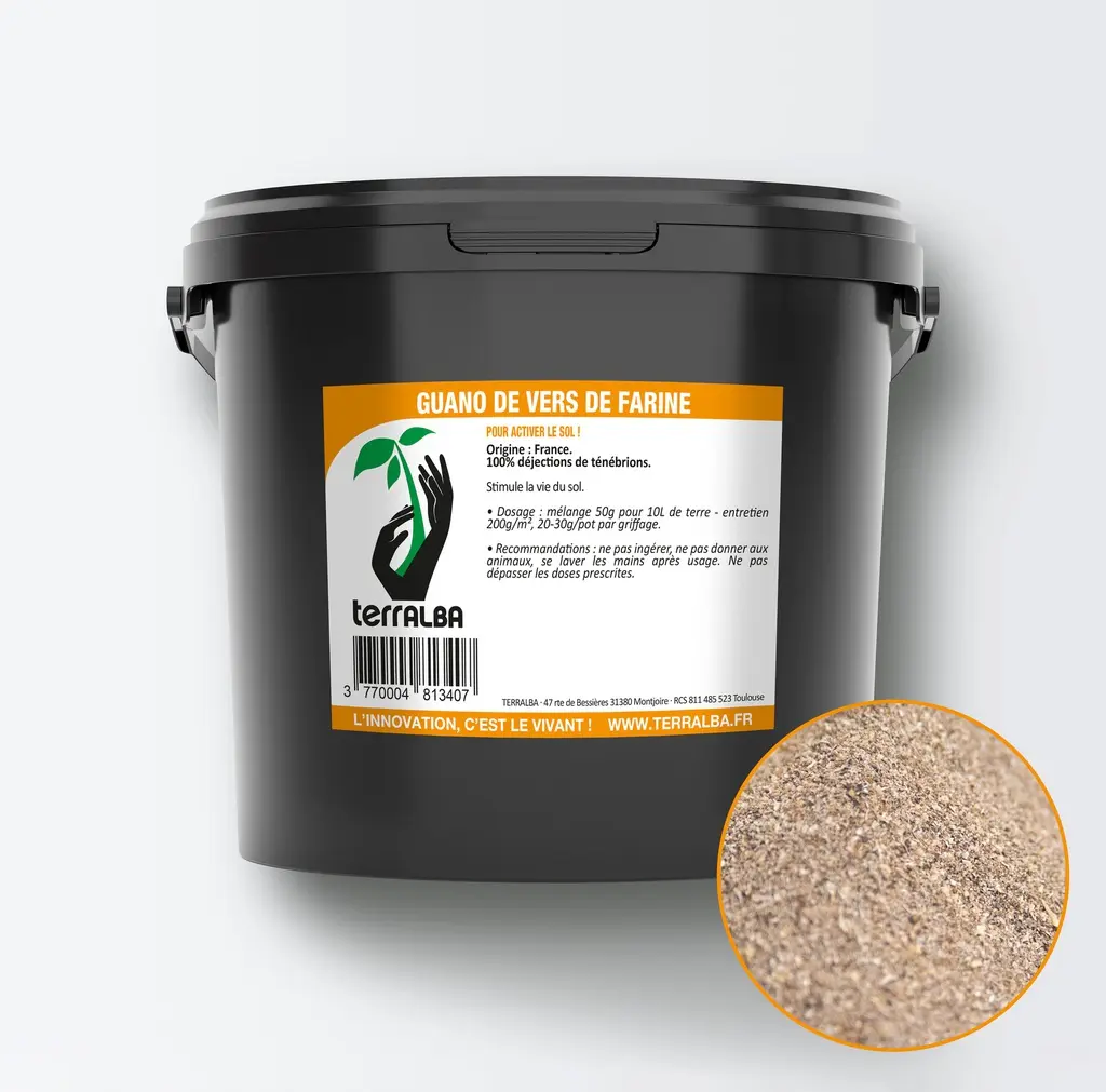 Guano de vers de farine