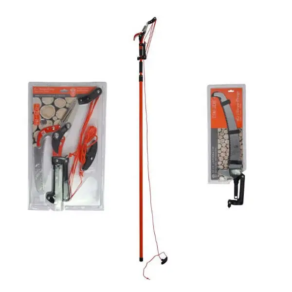 Kit échenilloir + scie d’élagage + perche