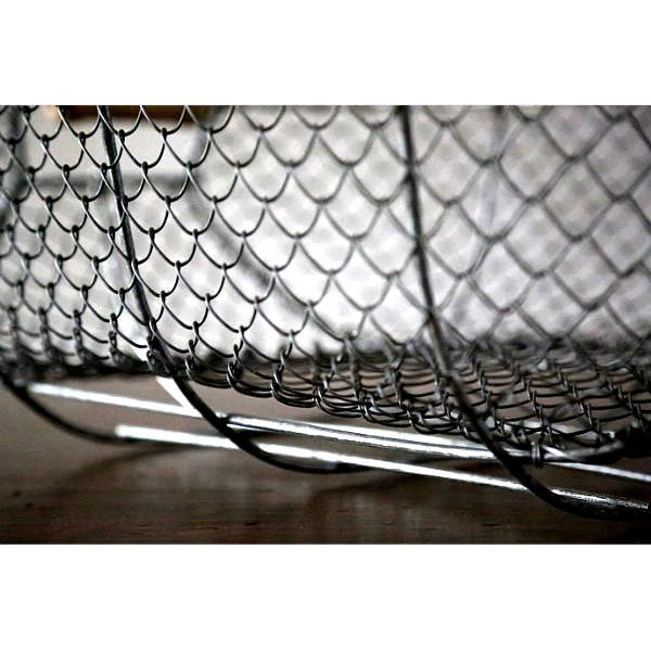 Panier et resse en grillage