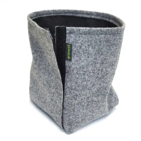 Pot en tissu Gronest Transplanter gris