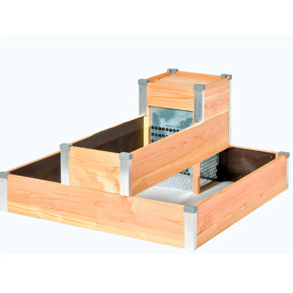 Potager composteur en bois