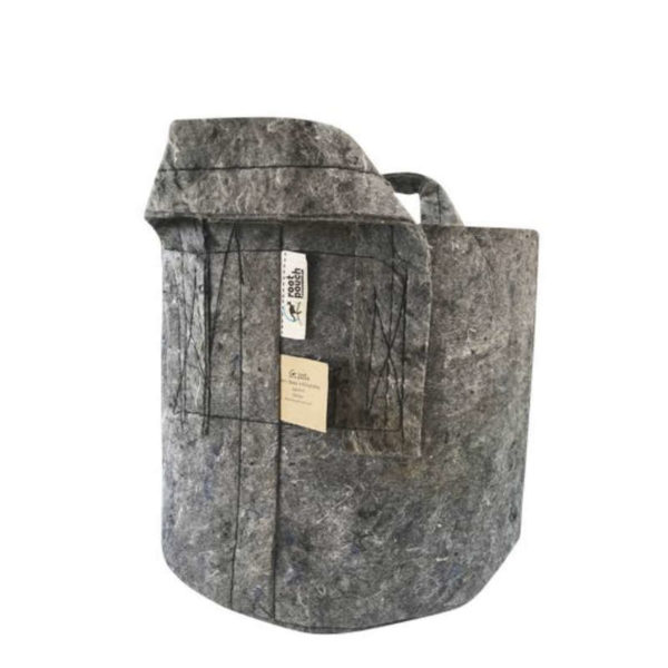 Root Pouch gris avec poignées – Image 2