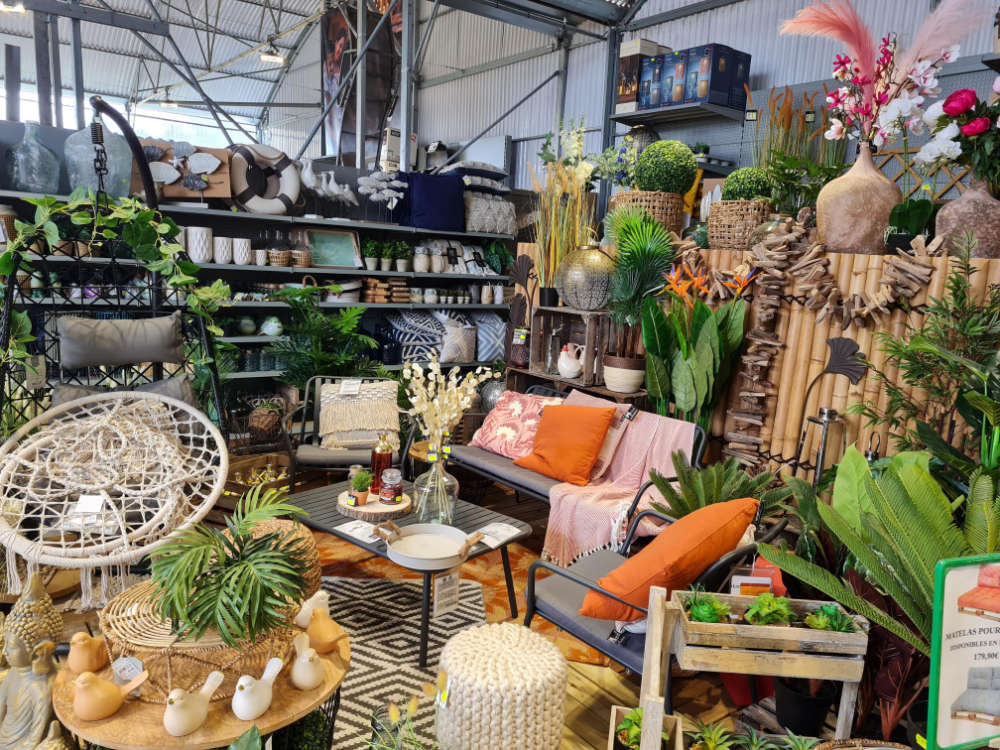 La décoration de jardin de la Jardinerie Leroux