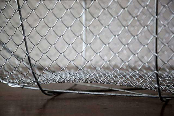 Panier en grillage