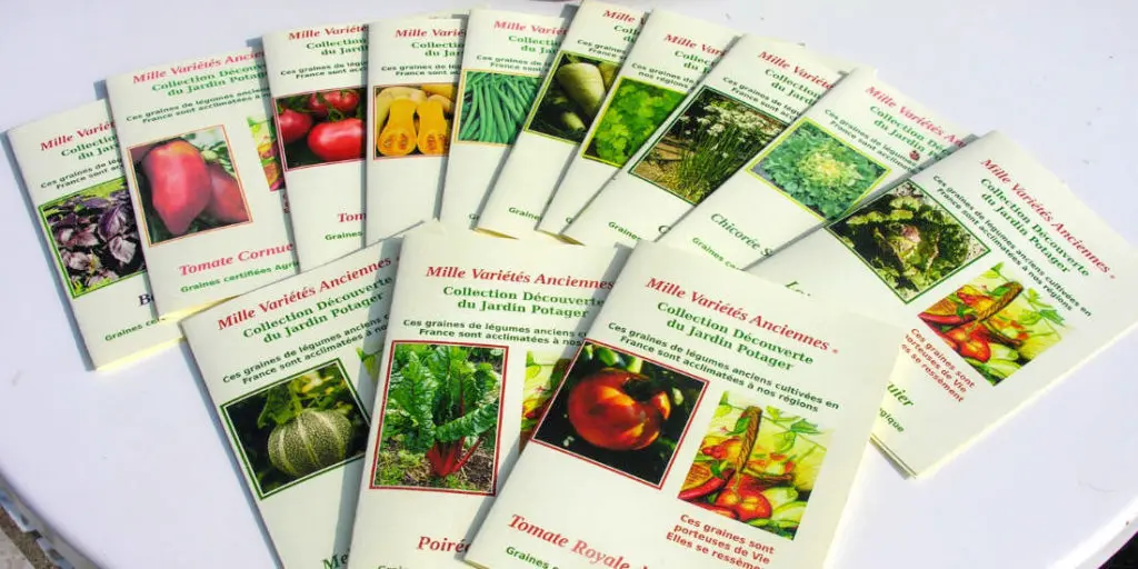 Sachets de semences de Mille Variétés Anciennes
