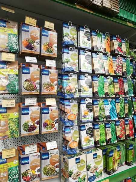 Semences potagères et florales