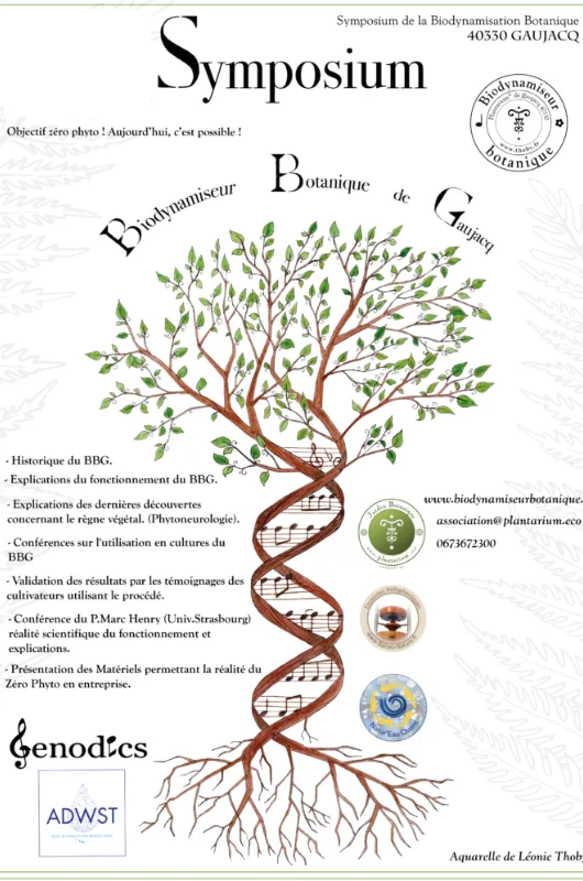 Symposium sur la Biodynamisation Botanique