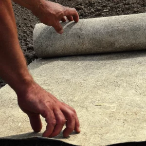 Voile de paillage en chanvre