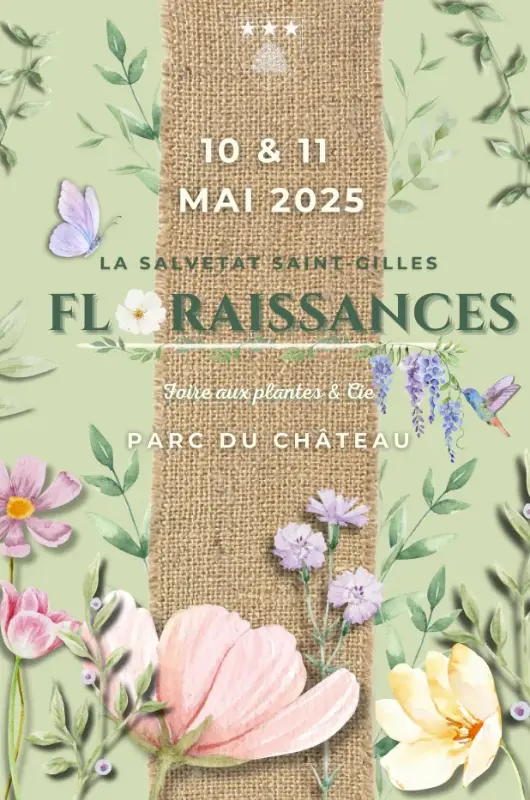 Floraissances à la Salvetat-Saint-Gilles