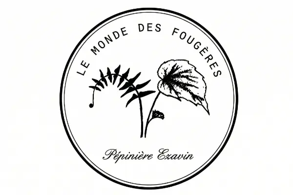 Logo Pépinière Ezavin, Le Monde des Fougères