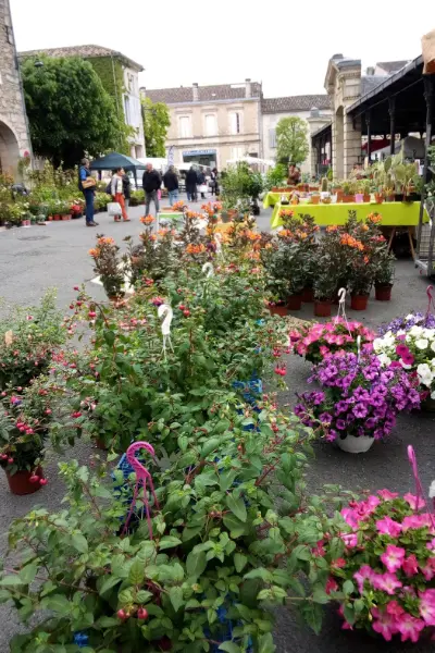 Foire aux fleurs de Monségur