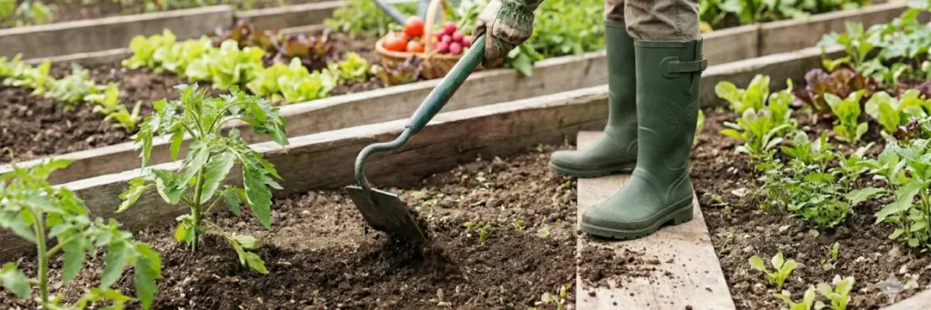 Biner pour enlever les mauvaises herbes