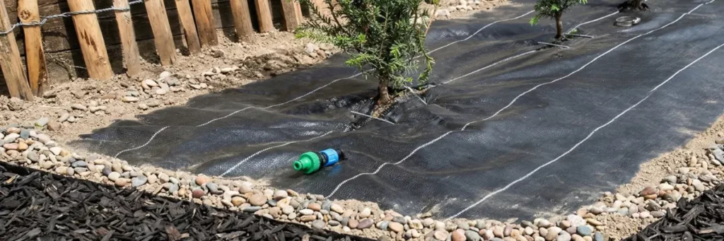 Toile de paillage Watersol de Nortene pour lutter contre les mauvaises herbes