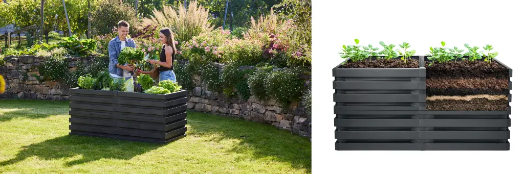 Carr&eacute; potager Skyline