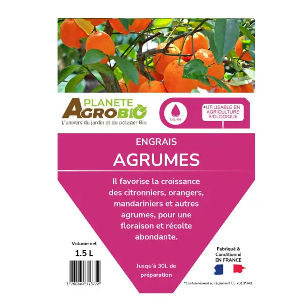 Bienfaits de l'engrais naturel pour agrumes