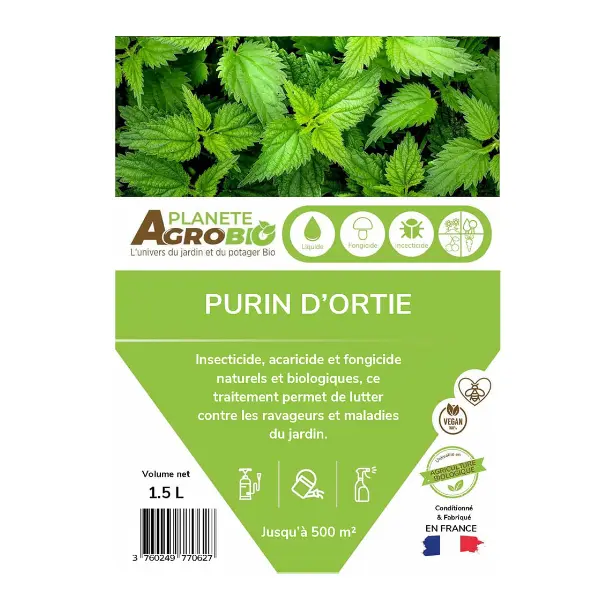 Bienfaits du purin d'ortie